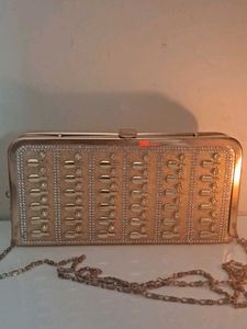 Gold Ethnic Purse