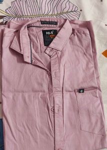 Hi-5 Pink Casual Button-Down Shirt