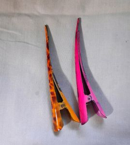💝Combo Metal Beak Hair Clip Butterfly Clips Hair Accessories Jewelry Fashion Trendy Women's Girl's Accessories Aesthetic Yellow Pink Color Clips Low Cash Coin Offer Grab It Asap Donation Recycling
