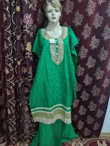 Green Kurta Set