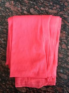 Biscuit And Rose Colour Combination Beautiful Long Dress.