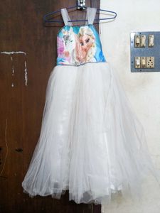 Beautiful White Net Dress