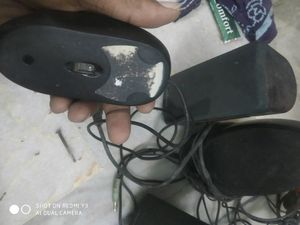 Two Speakers And Mouse
