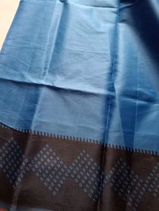 New Blue Saree