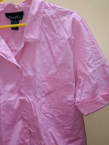 Pink Oversized Shirt