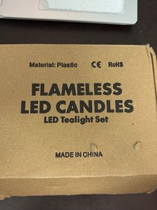FLAMELESS LED Tea Lights (12)