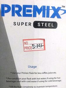 Steel Water BOTTLE.
