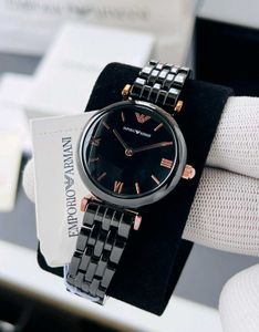 Emporio Armani Black Dial Watch