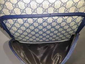 Luxury GG Supreme Canvas Backpack with Embroidered