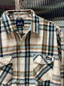 GAS Plaid Flannel Shirt