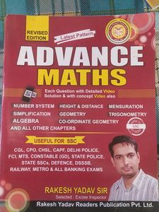 SSC Advance Maths Rakesh Yadav Sir