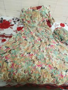 Stylish Floral Frock Suit