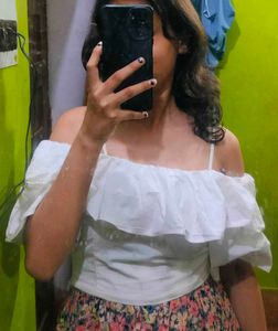 Zara Ruffle Top