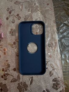 iPhone 15 Navy Blue Colour MagSafe Case