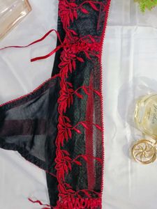 🇭🇲✨Black And Red Sexy Bottom Wear