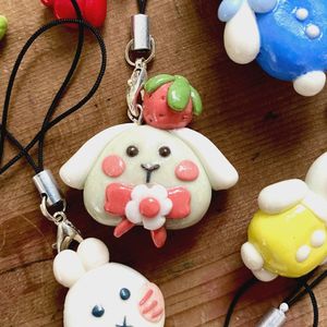 Cute bunny Handmade Charm