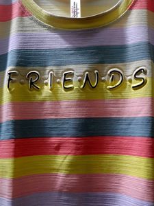 🌈Friends Striped Top