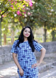 Cute Printed Night Suit