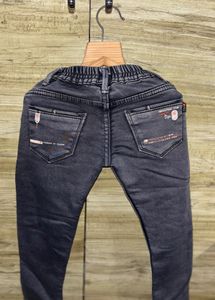 Stylish Grey Denim Jeans