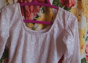 Elegant Ivory Kurti! 🕊️