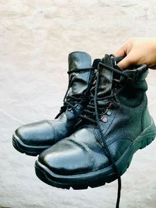 Leather Orignal  Ankle Boots army used