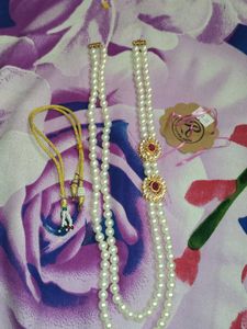 Pearl Necklace Set