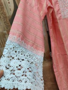 Brand New Embroidered Sequence Work All Over XL