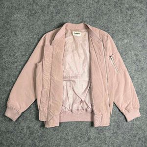 Mesh Marigold Varsity jacket