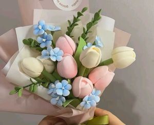 Clay Flowers Bouquet