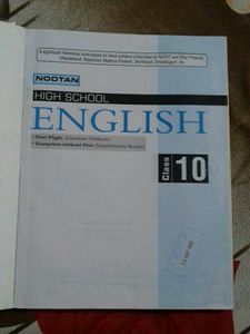 10th Class ENGLISH TEXTBOOK NCERT Based