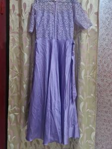 Elegant Lavender Gown