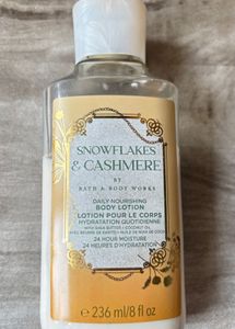 Bath & Body Works Snowflakes & Cashmere Lotion
