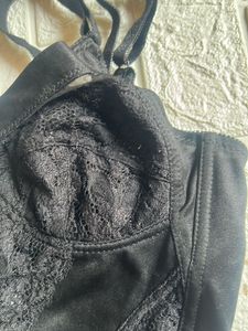 Vintage Black Corset Bra