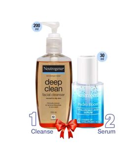 Combo Of Neutrogena Cleanser &amp; Serum