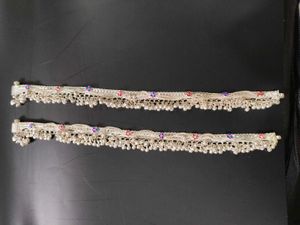 Silver Anklets with Bells