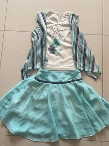 Skirt-top Set