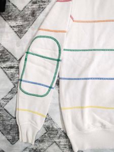 Benetton Striped Sweater