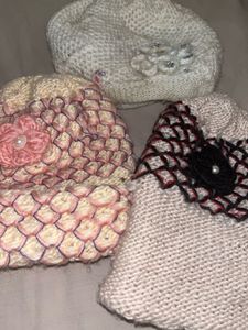 Kids Winter Hats(Set of 3)