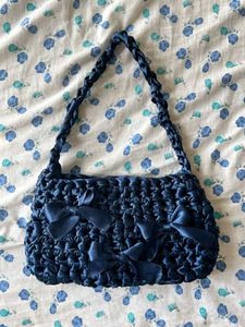 Handmade Ribbon 🎀 Bow Handbag
