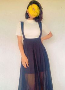 Midi Skirt (Suspender Style)