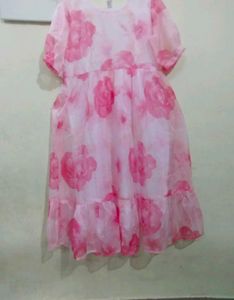 Organza Beautiful Aesthetic Frock For Women✨💕
