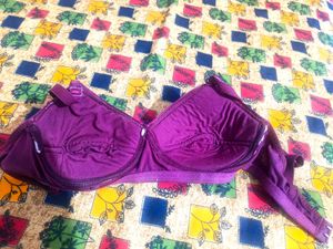 Purple Comfort Bra