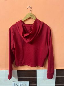 Burgundy Friends Hoodie