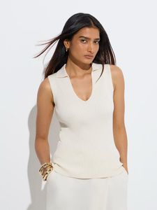 Sleeveless Knit Top