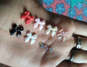 Cute Bow Nail Charms