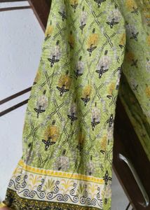 pakistani Green Embroidered Kurta set