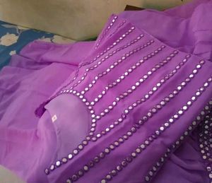 Crop Top, Shrug And Skirt Set