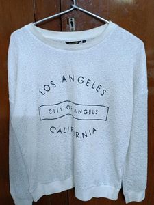 Cream Los Angeles Graphic Sweatshirt