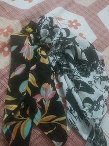 Printed Scarves - Set of 2