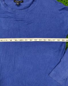 Imported Purple Pullover Sweater